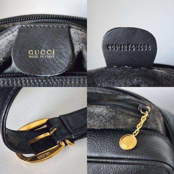 Rare Vintage Gucci Calfskin Horseshoe Camera Bag - Picture 9 of 16